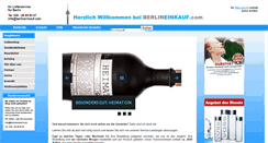 Desktop Screenshot of berlineinkauf.com