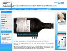 Tablet Screenshot of berlineinkauf.com